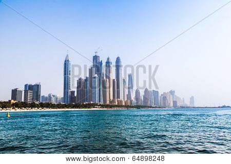 Dubai Marina Cityscape, Uae