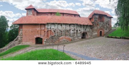 Ruins Of Gediminas Castle Palace