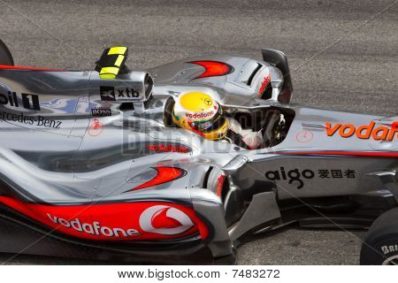 Lewis Hamilton on Malesian F1