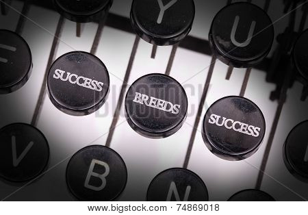 Typewriter With Special Buttons