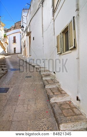 Alleyway. Laterza. Puglia. Italy.