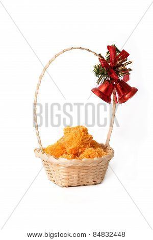 Thai Dessert, Rolled Egg Yolk Thread