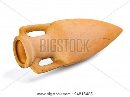 Greek clay amphora