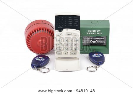 Security Alarm Systems. Industrial Or House Alarm