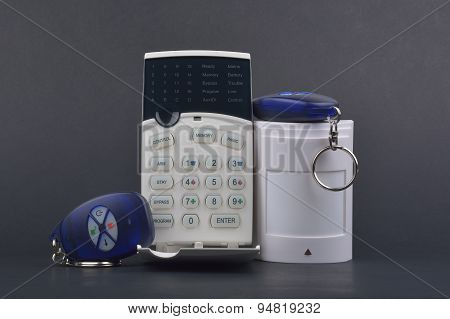 Security Alarm Systems. Industrial Or House Alarm
