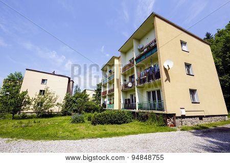 Housing Estate At Bulwary Slowackiego In Zakopane