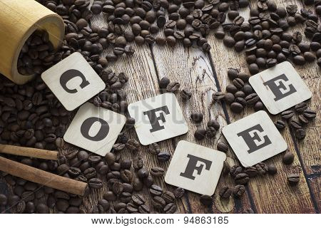 Spilling Coffee, Cinnamon And Letters