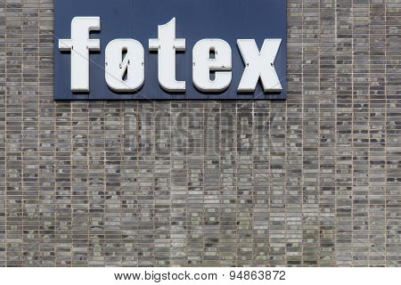 Fotex logo on a facade