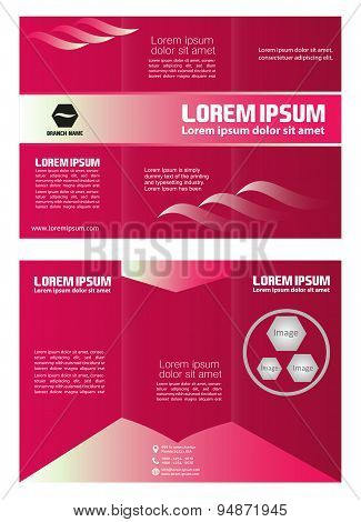 Tri-Fold Corporate Business Store Mock up & Brochure Design