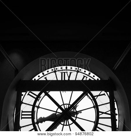 Orsay Museum (musee D'orsay) Clock In Paris