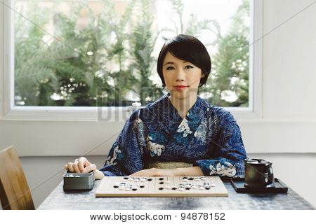 Playing Board Game