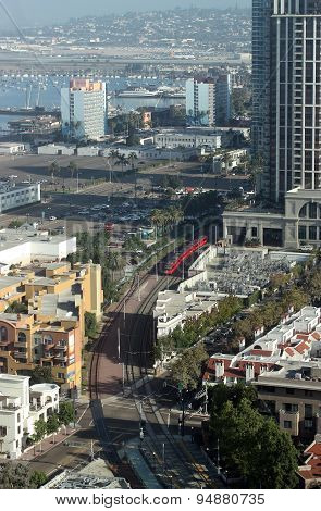 Aerial View Of San Diego