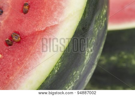 Pieces Of Sliced Watermelon