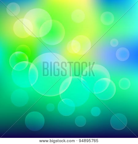 Background with bubbles