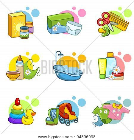 Baby icons