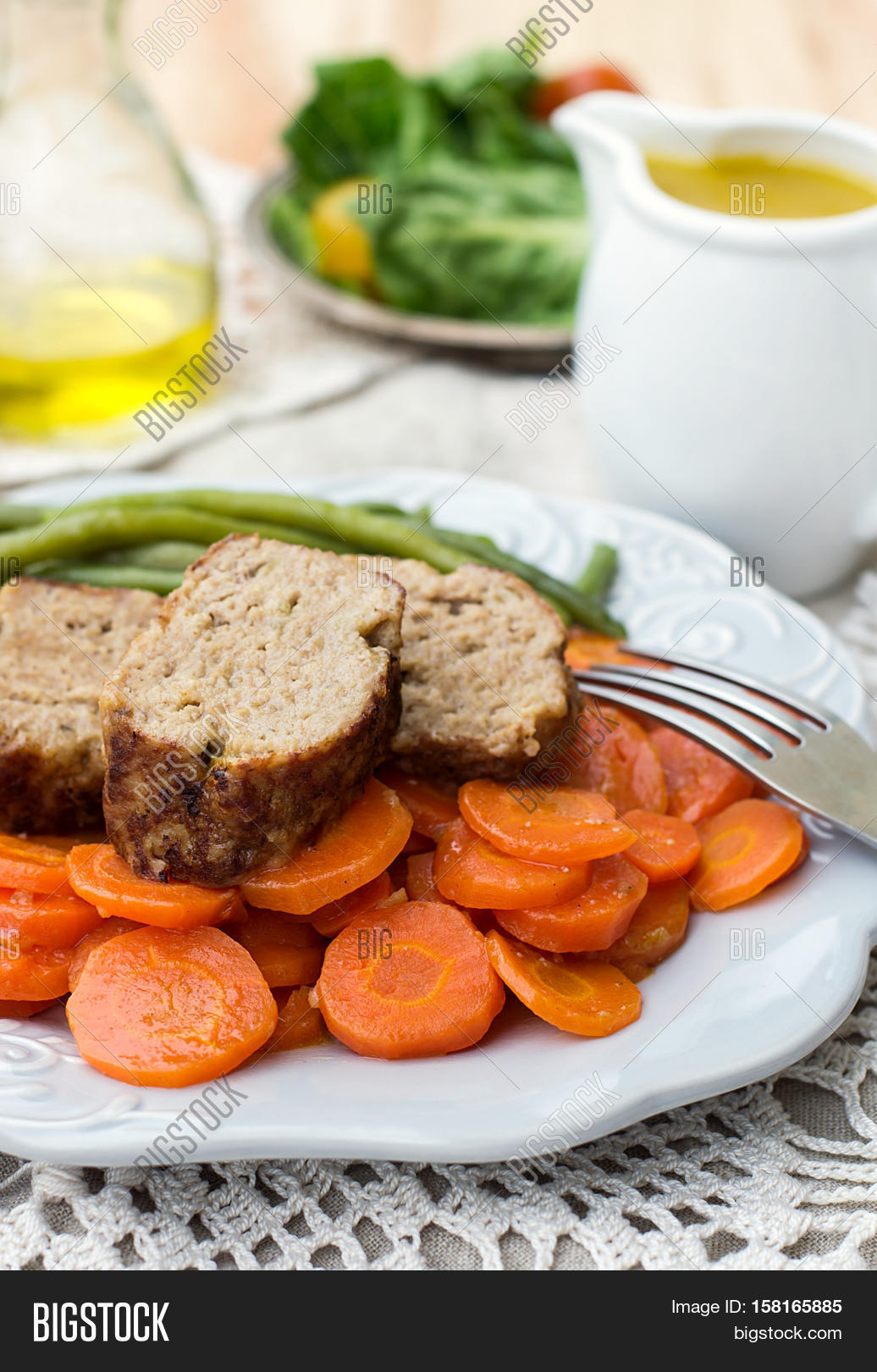 Italian Veal Meatloaf Image & Photo (Free Trial) Bigstock