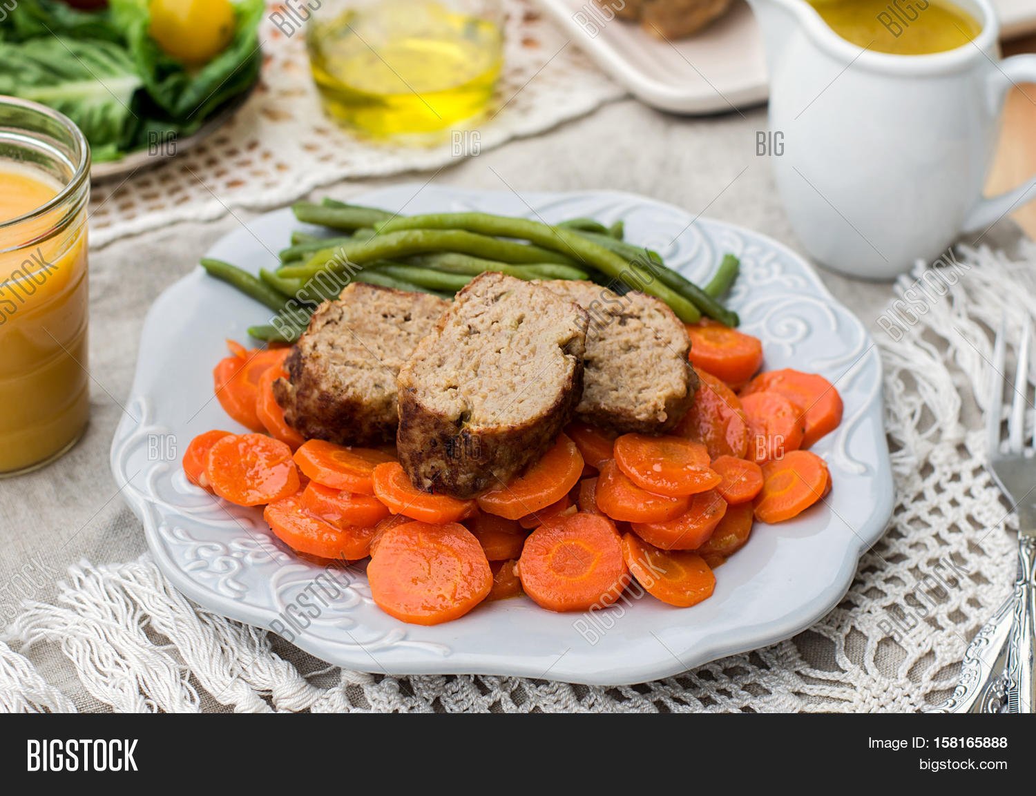 Italian Veal Meatloaf Image & Photo (Free Trial) Bigstock