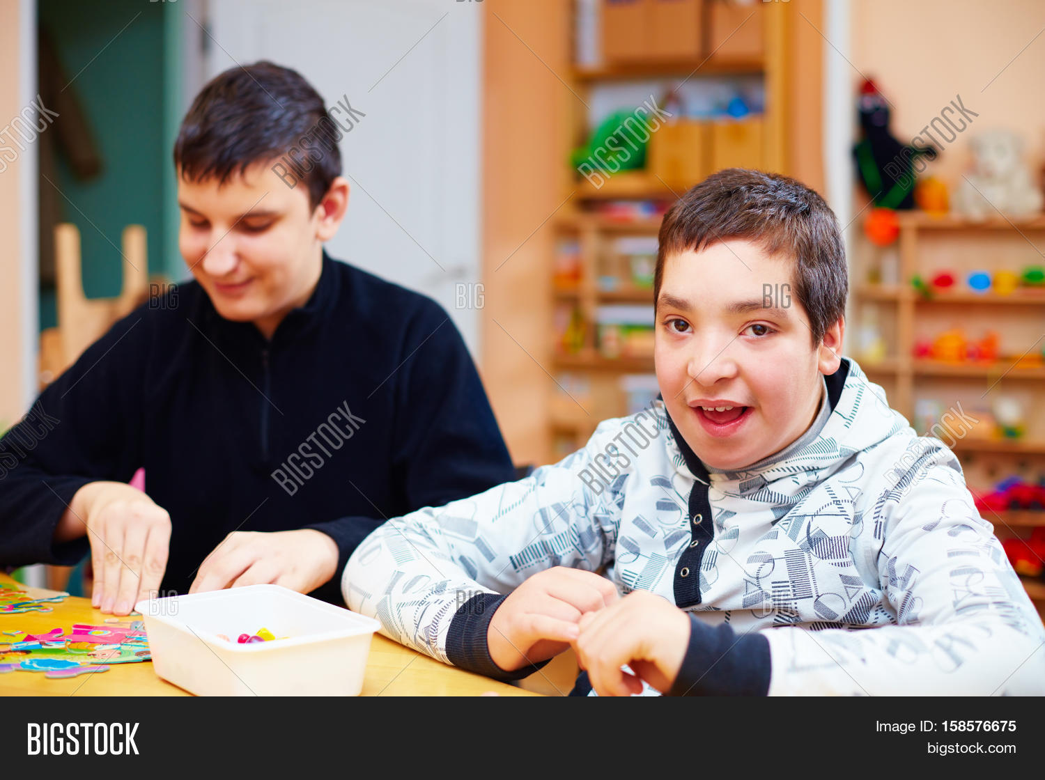 Happy Kids Disability Image & Photo (Free Trial) | Bigstock