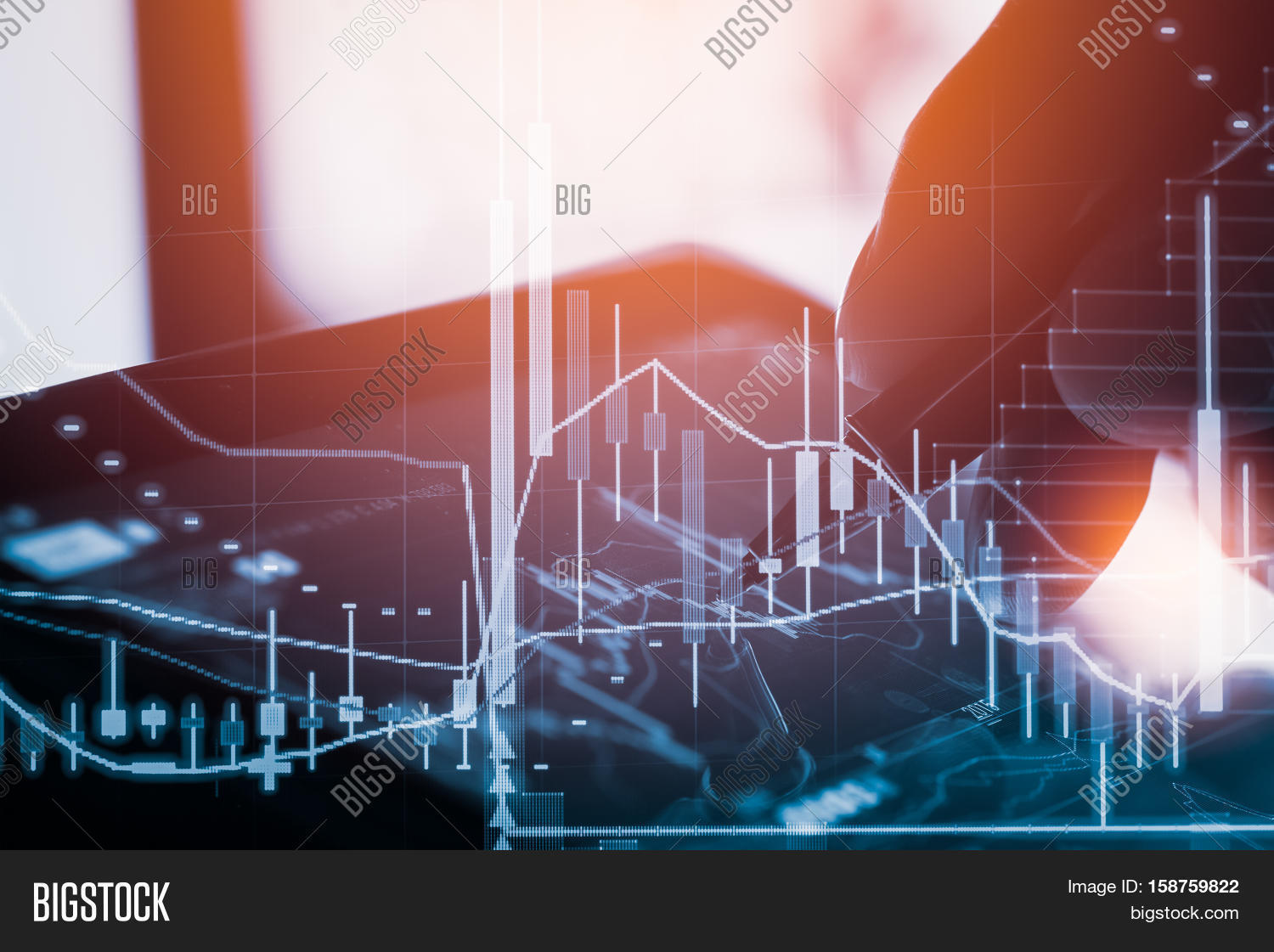 Statistic Graph Stock Market Data Image & Photo | Bigstock