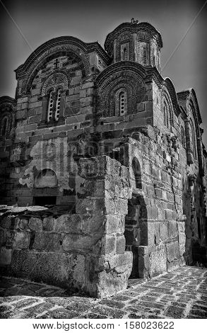 Staro Nogoricane Kumanovo Macedonia - September 22 2016: The Church of St. George (Crkva Svetog Đor