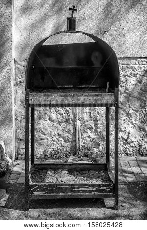 Staro Nogoricane Kumanovo Macedonia - September 22 2016: The Church of St. George (Crkva Svetog Đor