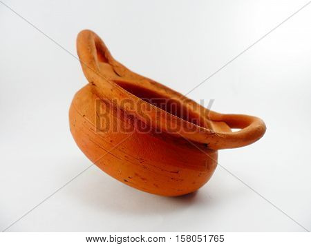 Pottery pots that can be easily used.