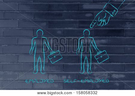 Types Of Work, Being Self-employed Chosen Over Employed