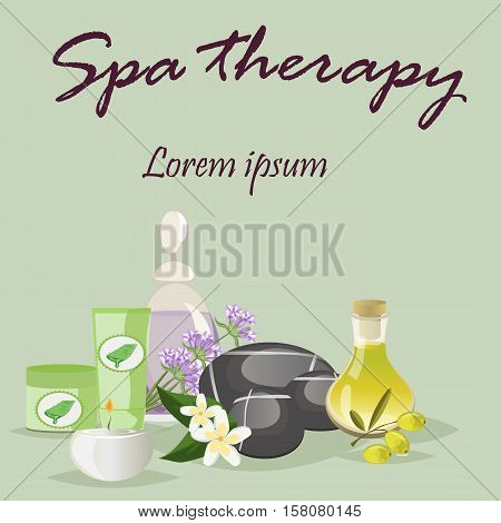 Spa beauty and body care vector icons bamboo. Spa beauty treatment therapy wellness health care. Health care relaxation massage spa symbols yoga eco organic meditation. Spa icons shop health vector.