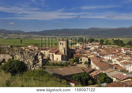 Santa Gadea del Cid in Burgos province Castilla-Leon Spain