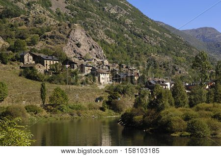 Village of Tavascan Lleida province Catalonia Spain