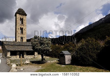 Romanesque church of Sant Miquel d'Engolasters Escaldes-Engordany Andorra