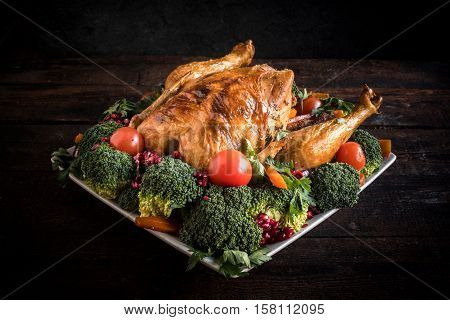 Roasted Chicken With Vegetables