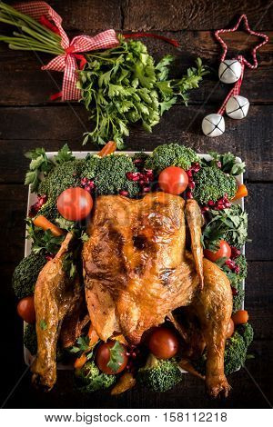Christmas Roasted Chicken