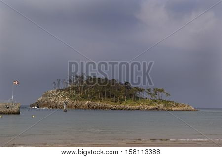 Island of San Nicolas Lekeitio Basque Country Spain