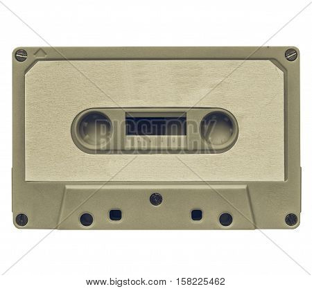 Vintage Looking Cassette With Blank Label