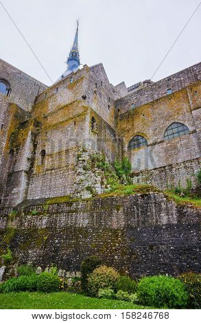 Mont Saint Michel In Normandy In Manche In France