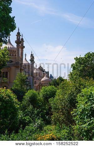 Royal Pavilion In Brighton In East Sussex The Uk
