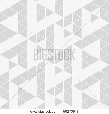 Abstract Background With Gray Triangles.