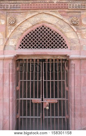 DELHI, INDIA - FEBRUARY 13 : Qutab Minar complex, Delhi, India on February 13, 2016.