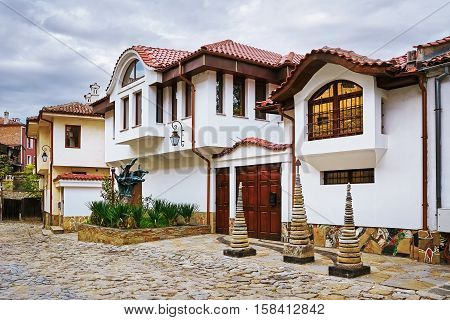 Houses In Old Plovdiv