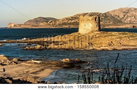 The tower of the Hairy is a tower which is part of the complex of fortified structures, from the Middle Ages until the mid-nineteenth century, formed the defensive system of sighting and communication of the Sardinian coast.