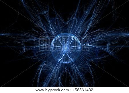 Abstract Symmetrical Fractal