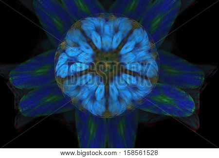 Abstract Symmetrical Fractal