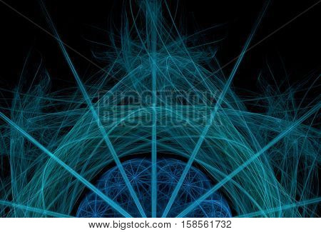 Abstract Symmetrical Fractal