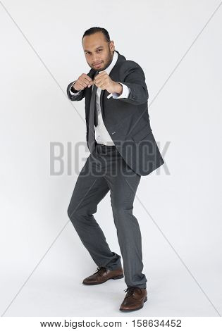 Indian Business Man Humour Concept