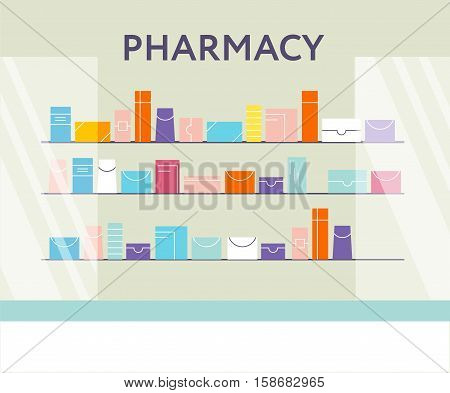 Pharmacy Store Concept.