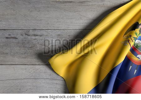 Republic Of Ecuador Flag Waving