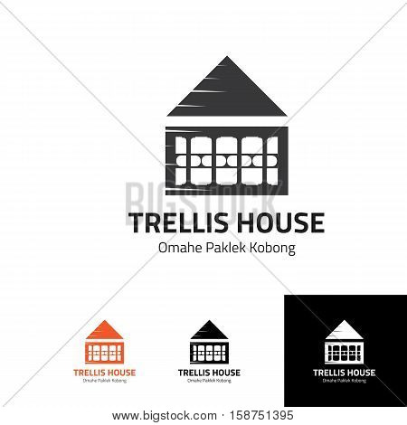 trellis house logo for any safety house things such as building contractor, consultant, residence, hardware shop or any others