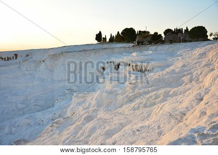 Turkey, traverten, kartstik, kalsiyum, karbonat, natural formation,Historical place