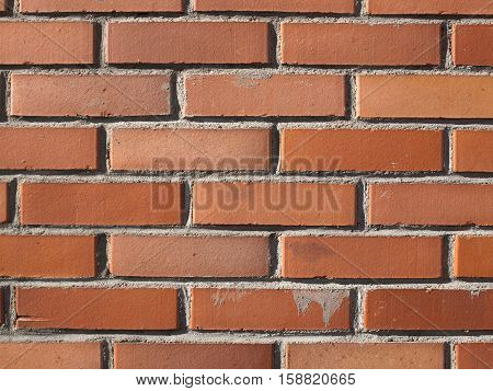 Red Brick Wall Background